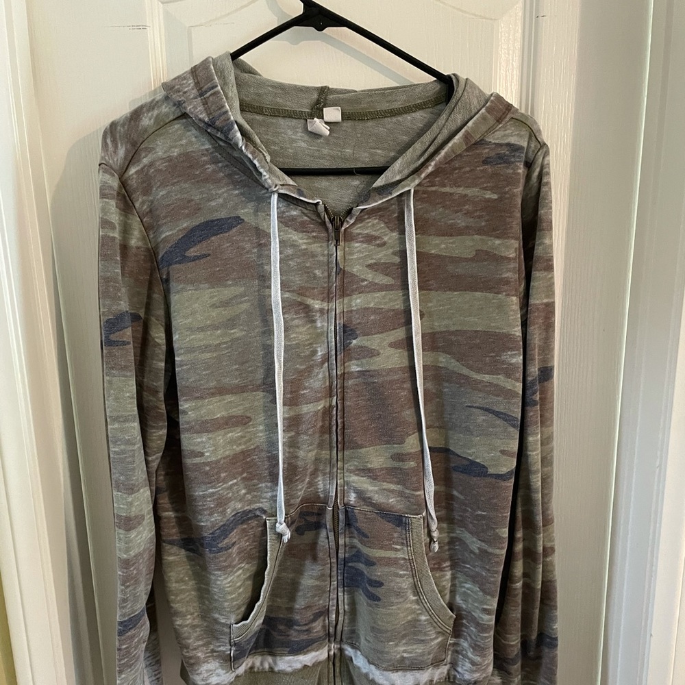 Lightweight Camo Hoodie